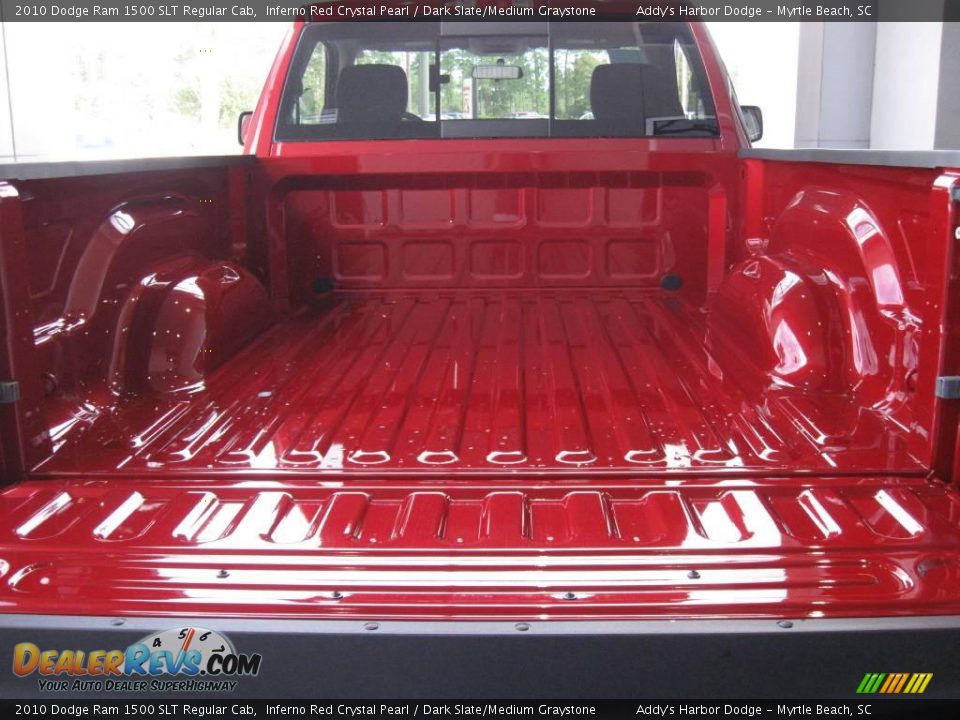 2010 Dodge Ram 1500 SLT Regular Cab Inferno Red Crystal Pearl / Dark Slate/Medium Graystone Photo #10