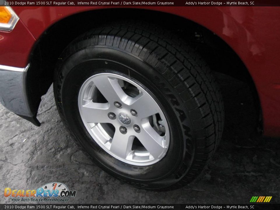 2010 Dodge Ram 1500 SLT Regular Cab Inferno Red Crystal Pearl / Dark Slate/Medium Graystone Photo #11