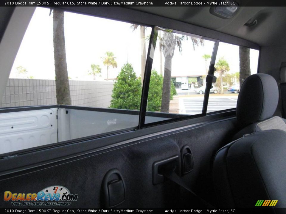 2010 Dodge Ram 1500 ST Regular Cab Stone White / Dark Slate/Medium Graystone Photo #20