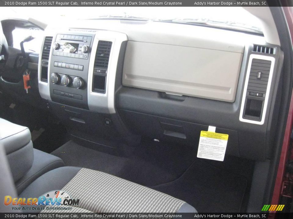 2010 Dodge Ram 1500 SLT Regular Cab Inferno Red Crystal Pearl / Dark Slate/Medium Graystone Photo #18