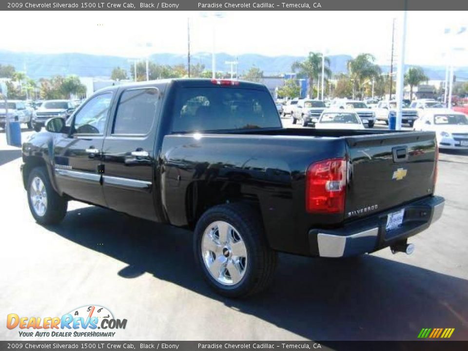2009 Chevrolet Silverado 1500 LT Crew Cab Black / Ebony Photo #5