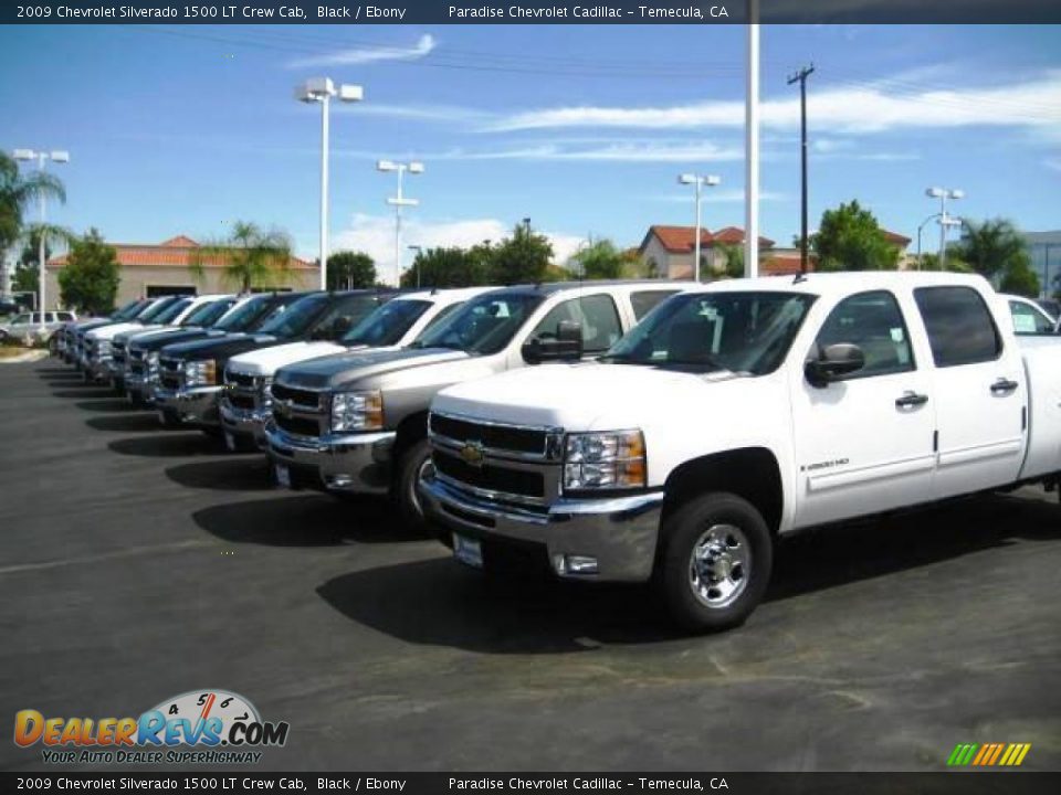 2009 Chevrolet Silverado 1500 LT Crew Cab Black / Ebony Photo #11
