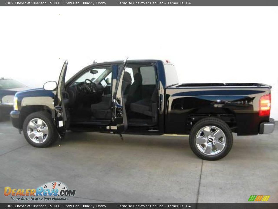 2009 Chevrolet Silverado 1500 LT Crew Cab Black / Ebony Photo #12