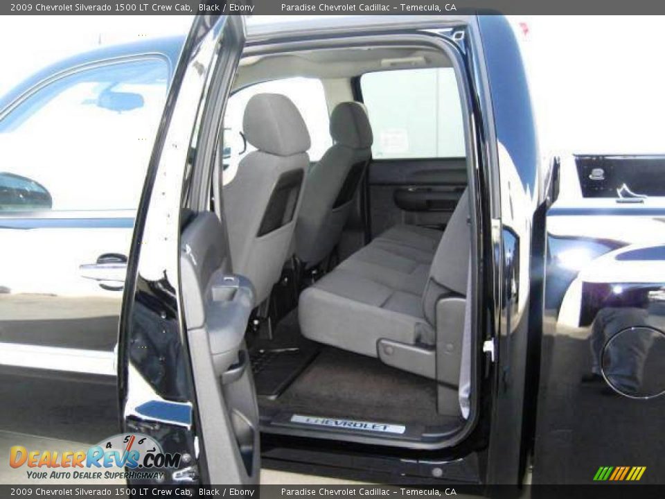 2009 Chevrolet Silverado 1500 LT Crew Cab Black / Ebony Photo #16