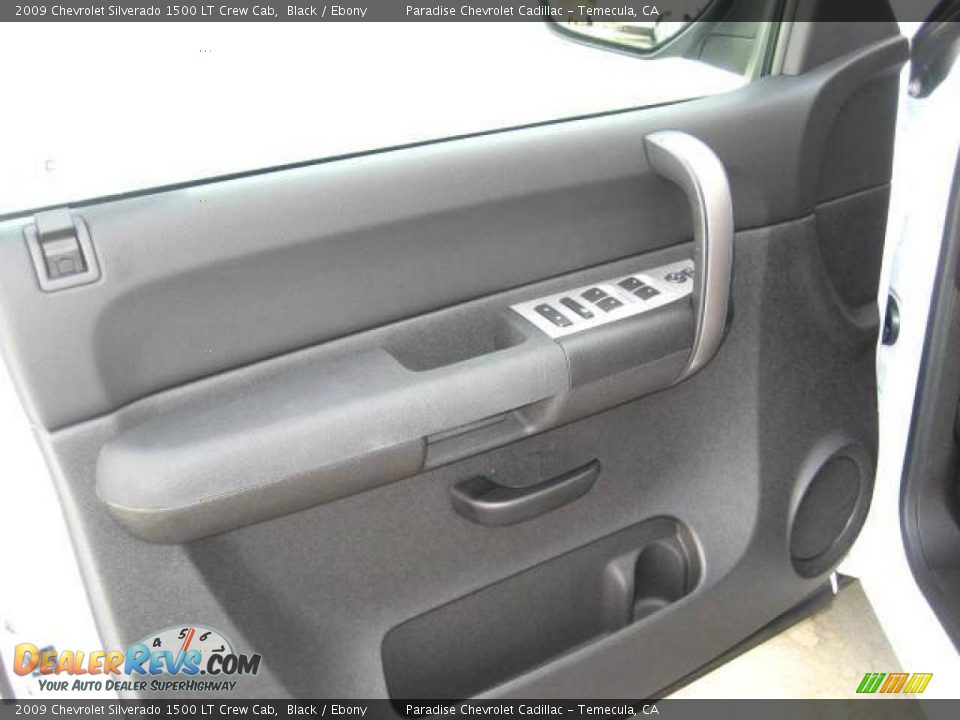 2009 Chevrolet Silverado 1500 LT Crew Cab Black / Ebony Photo #20