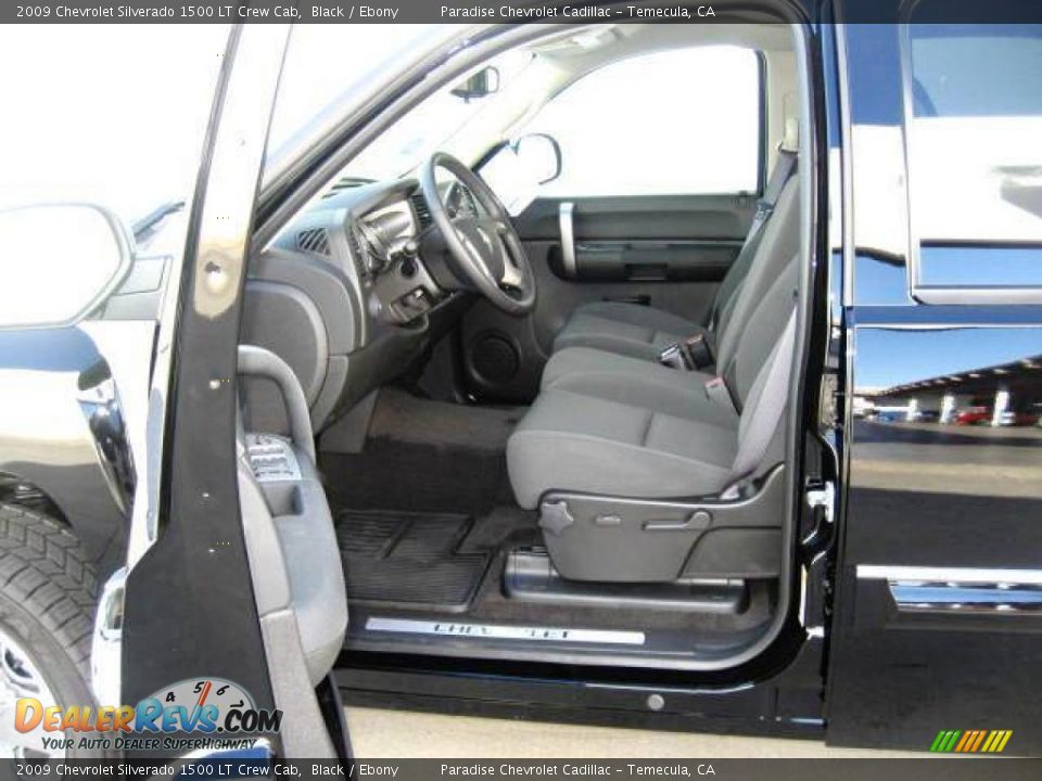 2009 Chevrolet Silverado 1500 LT Crew Cab Black / Ebony Photo #14