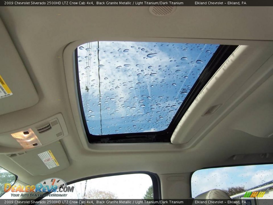 2009 Chevrolet Silverado 2500HD LTZ Crew Cab 4x4 Black Granite Metallic / Light Titanium/Dark Titanium Photo #13