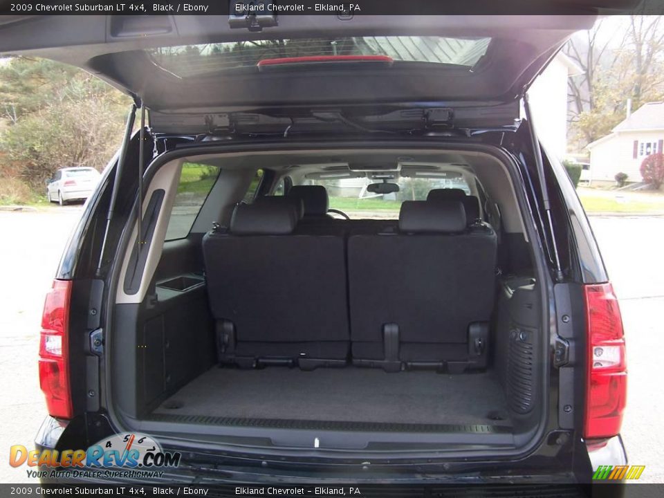 2009 Chevrolet Suburban LT 4x4 Black / Ebony Photo #8