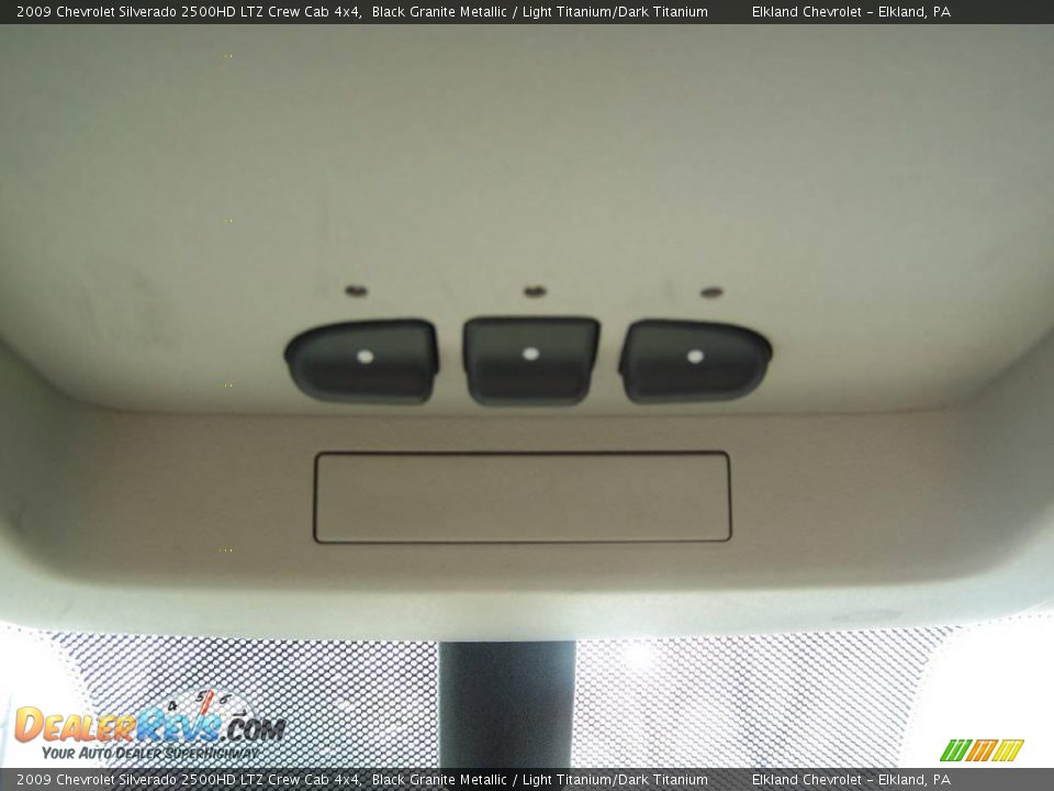 2009 Chevrolet Silverado 2500HD LTZ Crew Cab 4x4 Black Granite Metallic / Light Titanium/Dark Titanium Photo #22