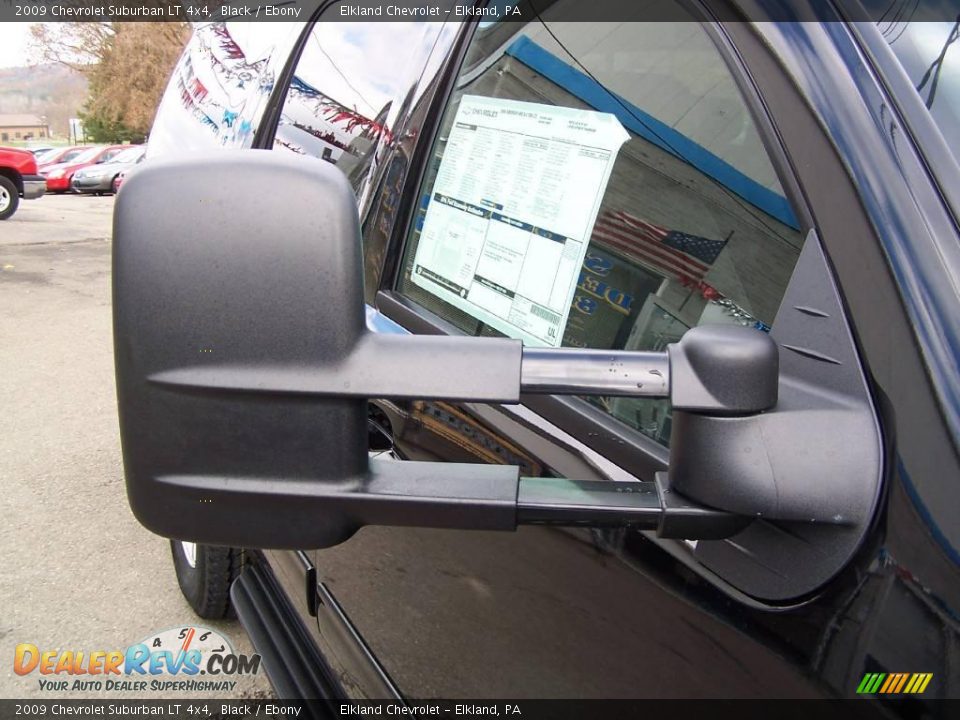 2009 Chevrolet Suburban LT 4x4 Black / Ebony Photo #20