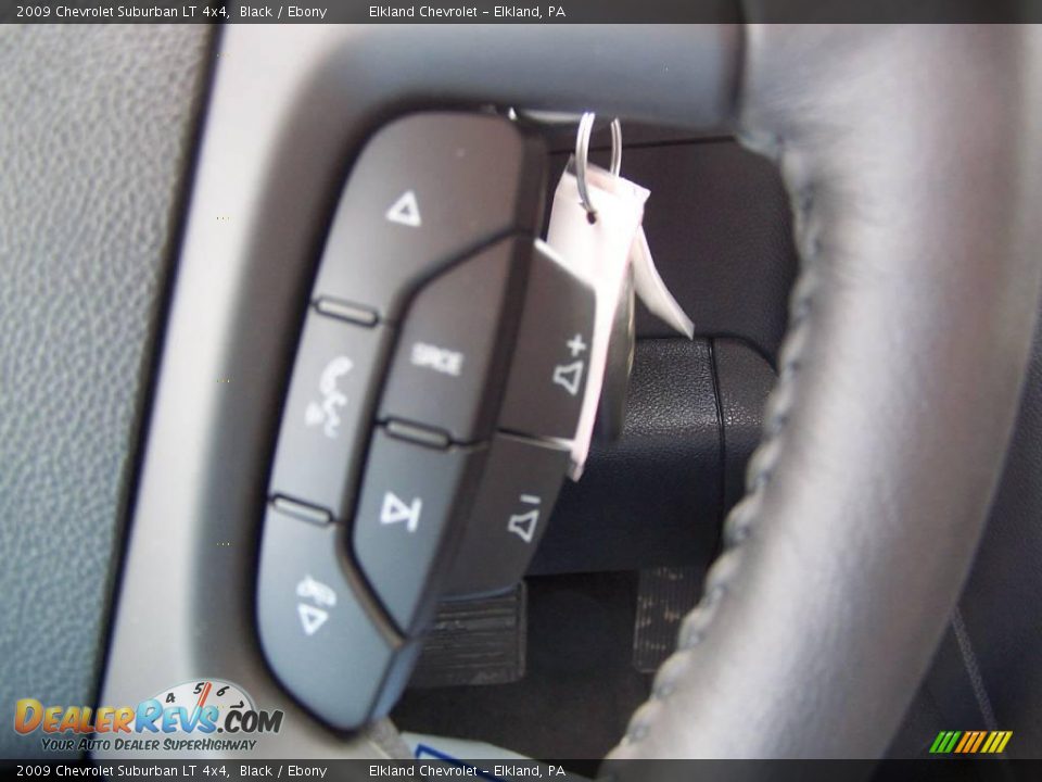 2009 Chevrolet Suburban LT 4x4 Black / Ebony Photo #26