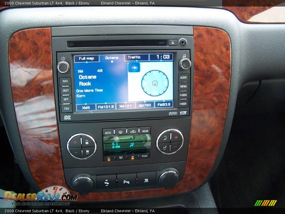 2009 Chevrolet Suburban LT 4x4 Black / Ebony Photo #30