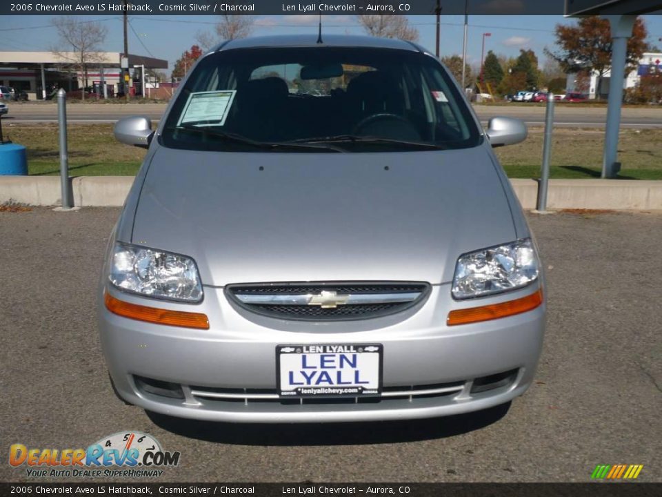2006 Chevrolet Aveo LS Hatchback Cosmic Silver / Charcoal Photo #2