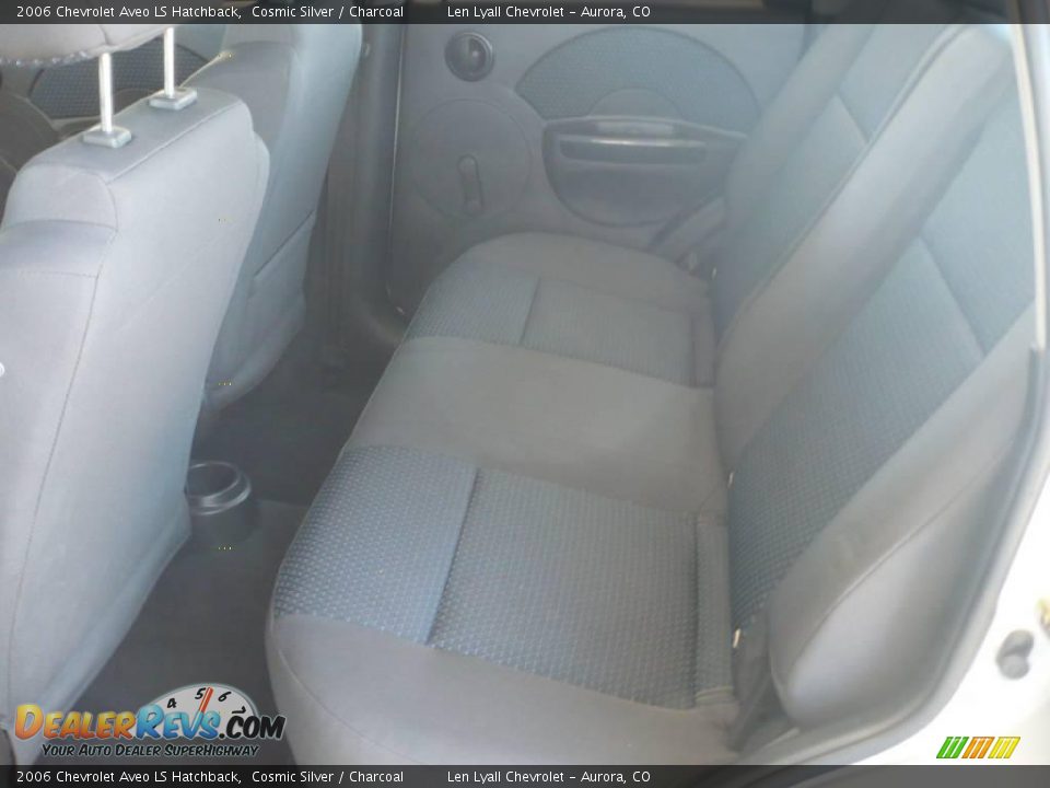2006 Chevrolet Aveo LS Hatchback Cosmic Silver / Charcoal Photo #9