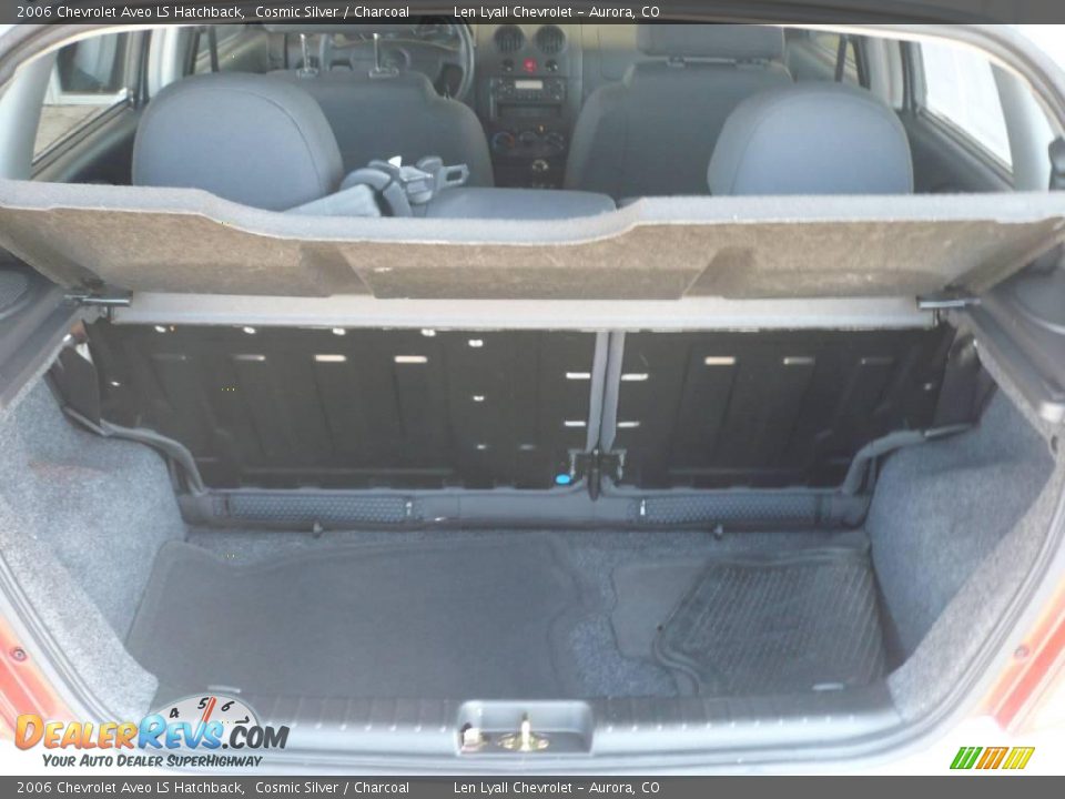 2006 Chevrolet Aveo LS Hatchback Cosmic Silver / Charcoal Photo #10