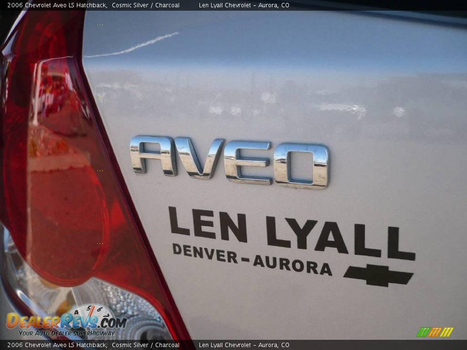 2006 Chevrolet Aveo LS Hatchback Cosmic Silver / Charcoal Photo #11