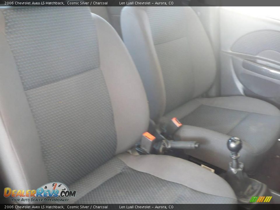 2006 Chevrolet Aveo LS Hatchback Cosmic Silver / Charcoal Photo #12