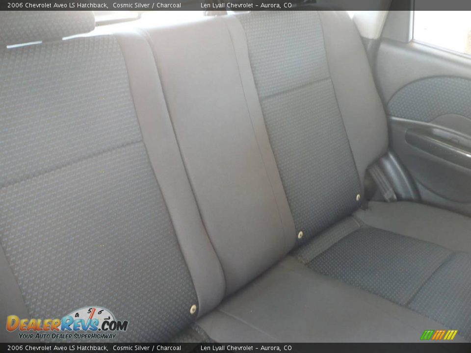 2006 Chevrolet Aveo LS Hatchback Cosmic Silver / Charcoal Photo #13