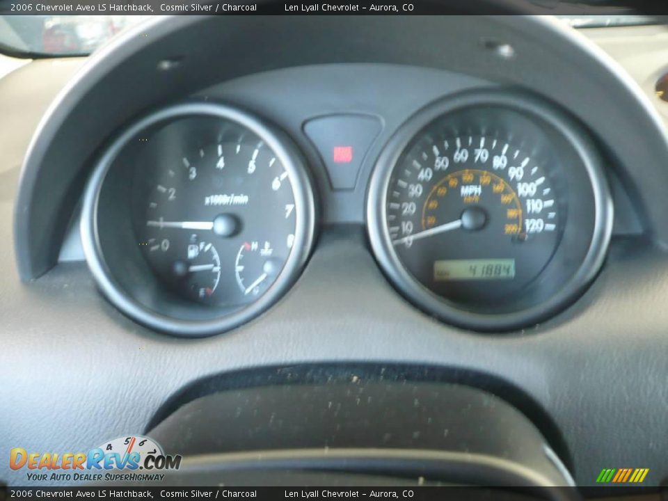 2006 Chevrolet Aveo LS Hatchback Cosmic Silver / Charcoal Photo #15