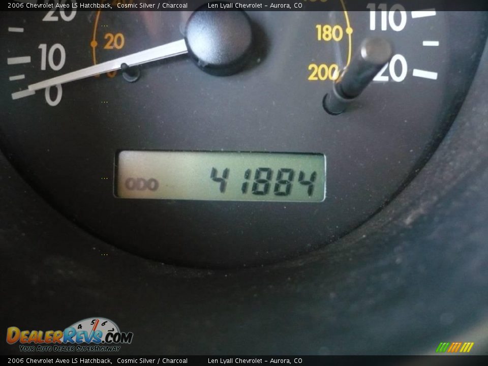 2006 Chevrolet Aveo LS Hatchback Cosmic Silver / Charcoal Photo #24