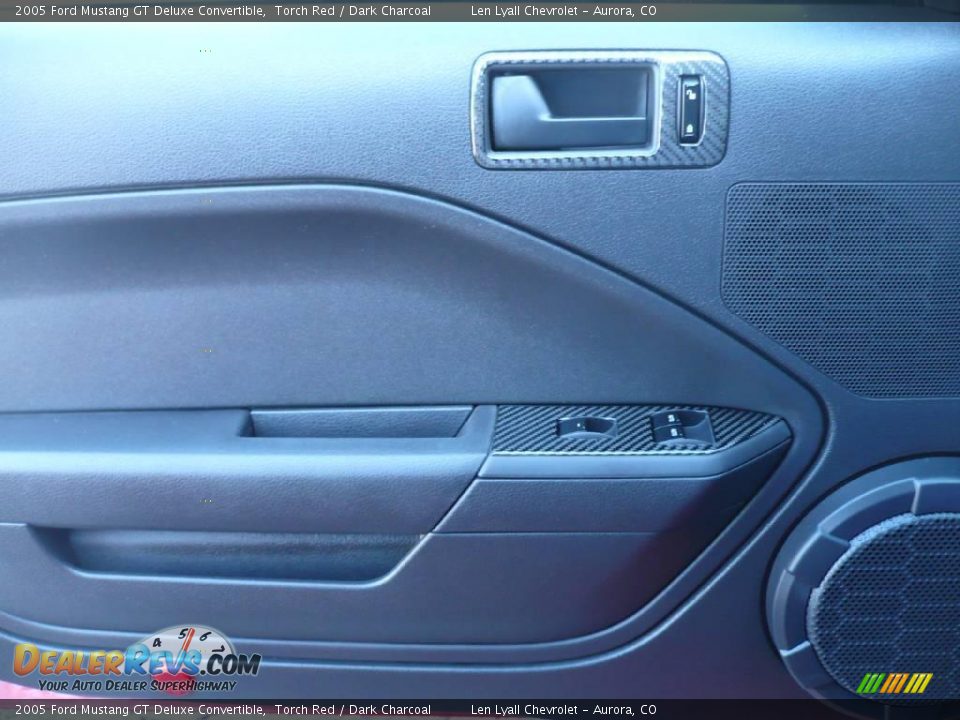 2005 Ford Mustang GT Deluxe Convertible Torch Red / Dark Charcoal Photo #7