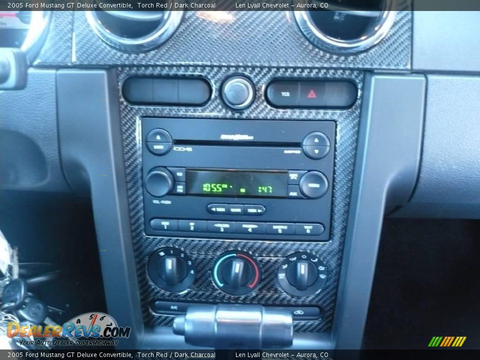 2005 Ford Mustang GT Deluxe Convertible Torch Red / Dark Charcoal Photo #16