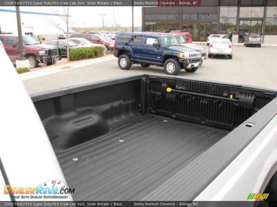 2008 Ford F350 Super Duty FX4 Crew Cab 4x4 Silver Metallic / Black Photo #10