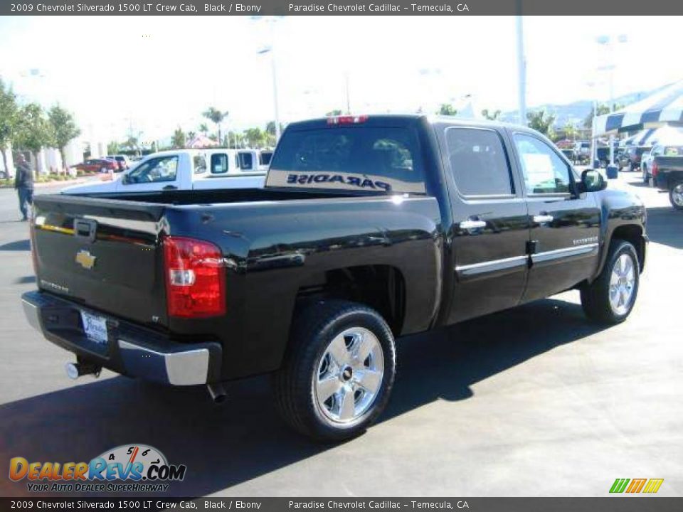 2009 Chevrolet Silverado 1500 LT Crew Cab Black / Ebony Photo #6