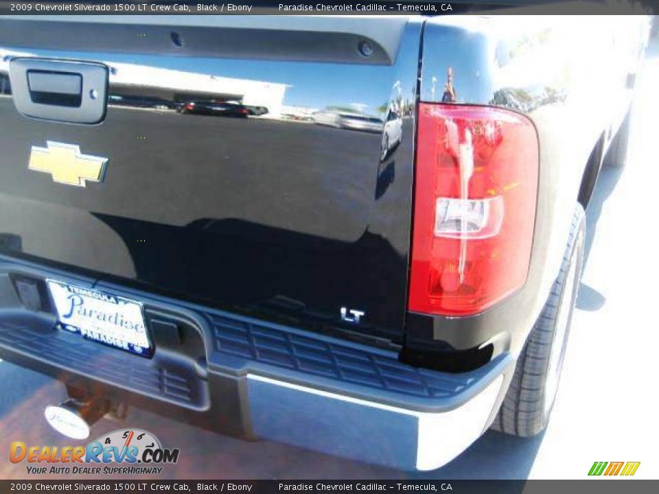 2009 Chevrolet Silverado 1500 LT Crew Cab Black / Ebony Photo #10