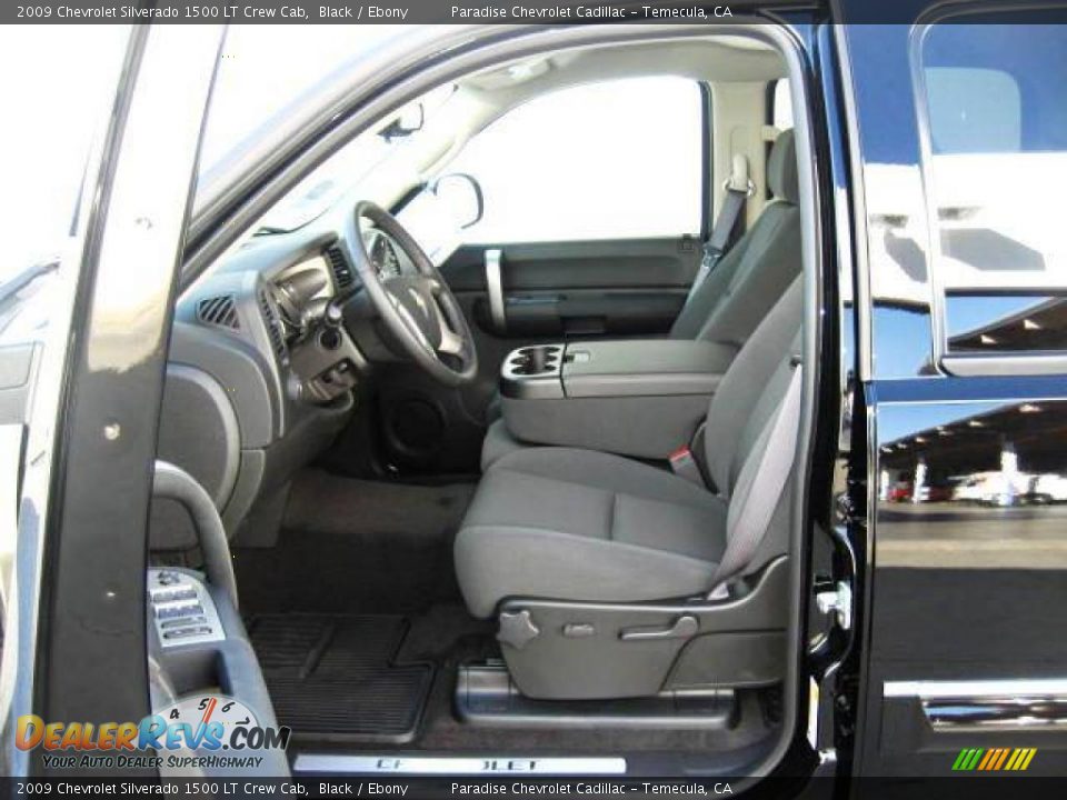 2009 Chevrolet Silverado 1500 LT Crew Cab Black / Ebony Photo #14