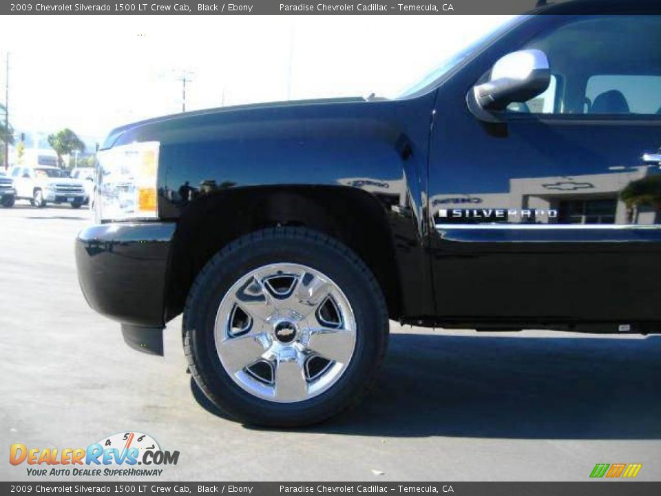 2009 Chevrolet Silverado 1500 LT Crew Cab Black / Ebony Photo #21