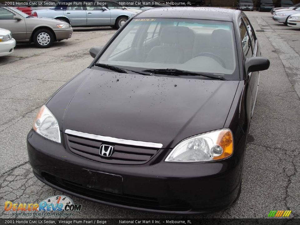 2001 Honda civic vintage plum pearl #6