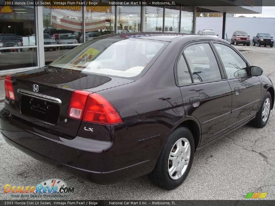 2001 Honda civic vintage plum pearl #7