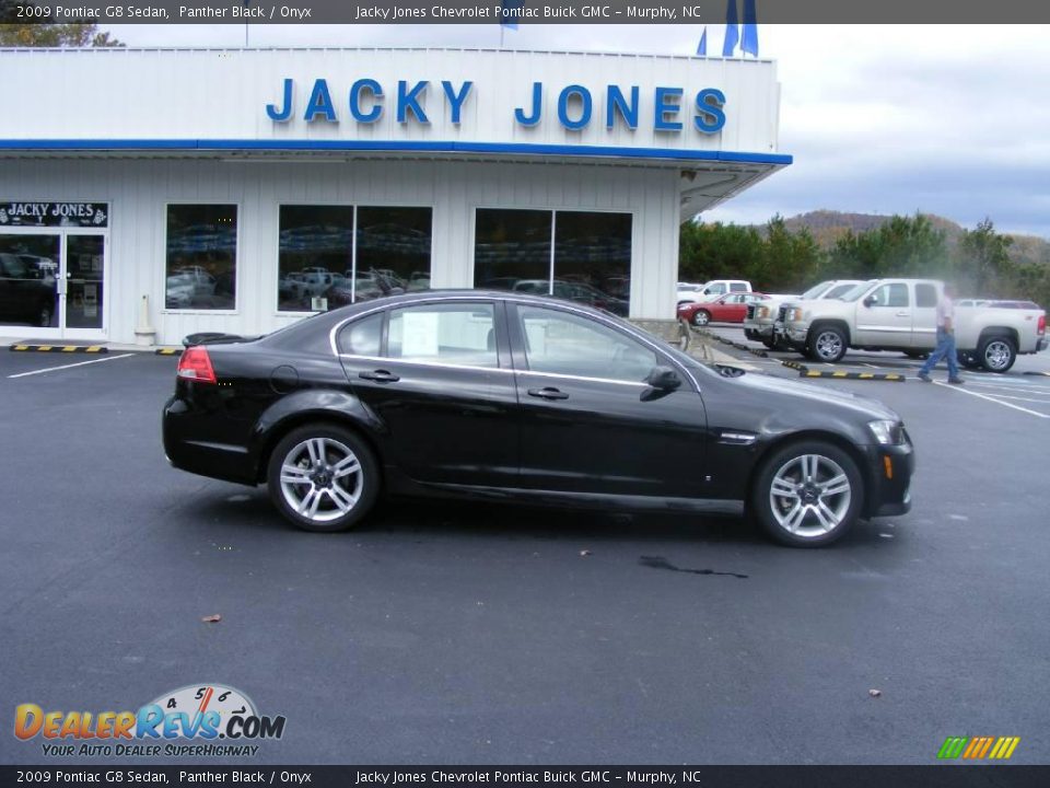 2009 Pontiac G8 Sedan Panther Black / Onyx Photo #1