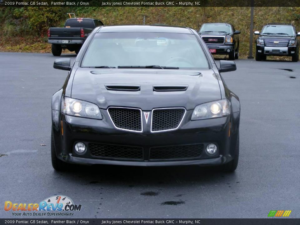 2009 Pontiac G8 Sedan Panther Black / Onyx Photo #3