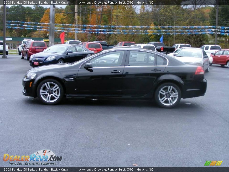 2009 Pontiac G8 Sedan Panther Black / Onyx Photo #5