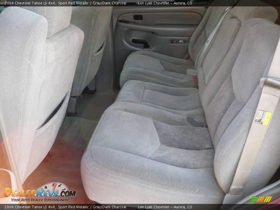 2004 Chevrolet Tahoe LS 4x4 Sport Red Metallic / Gray/Dark Charcoal Photo #11