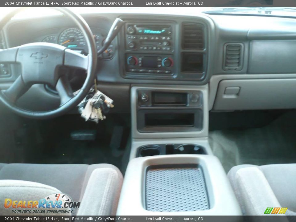 2004 Chevrolet Tahoe LS 4x4 Sport Red Metallic / Gray/Dark Charcoal Photo #19