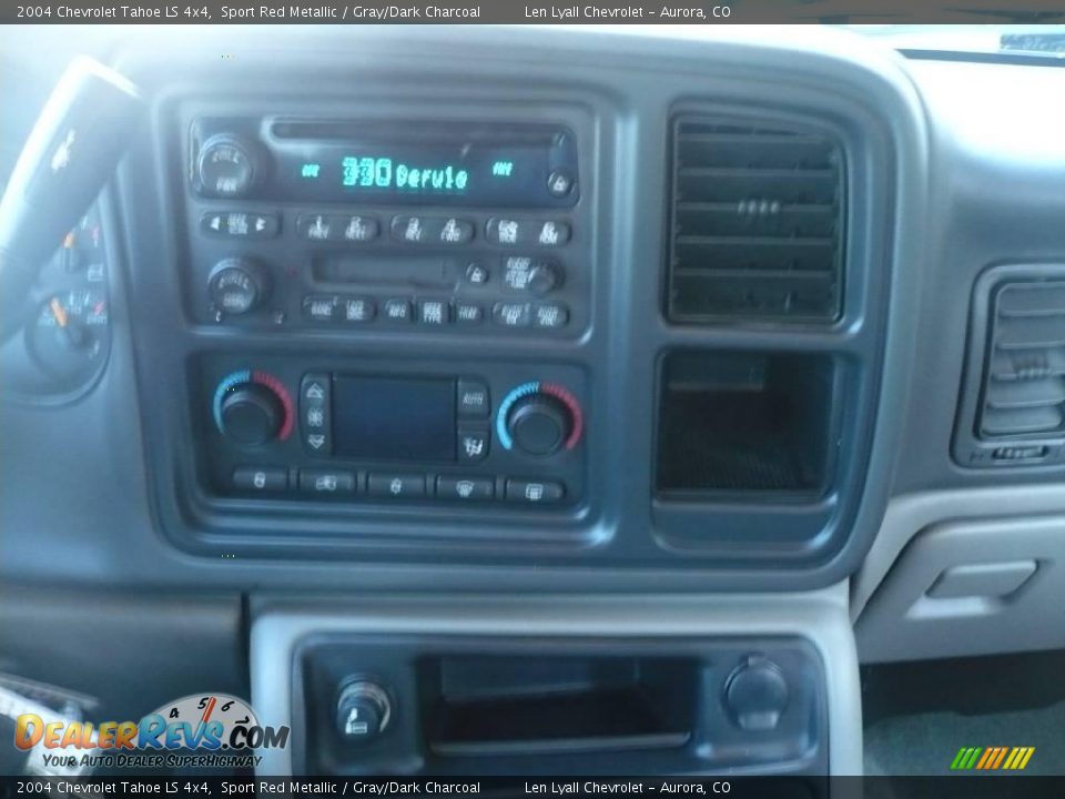 2004 Chevrolet Tahoe LS 4x4 Sport Red Metallic / Gray/Dark Charcoal Photo #21
