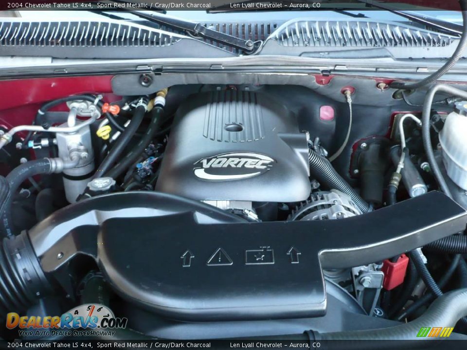 2004 Chevrolet Tahoe LS 4x4 Sport Red Metallic / Gray/Dark Charcoal Photo #24