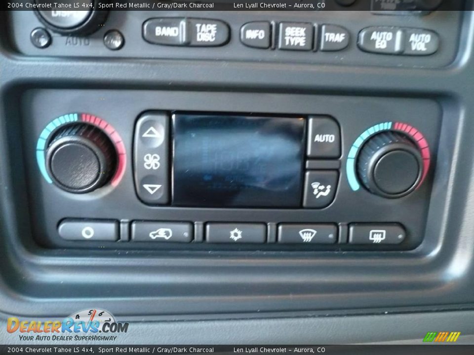 2004 Chevrolet Tahoe LS 4x4 Sport Red Metallic / Gray/Dark Charcoal Photo #33