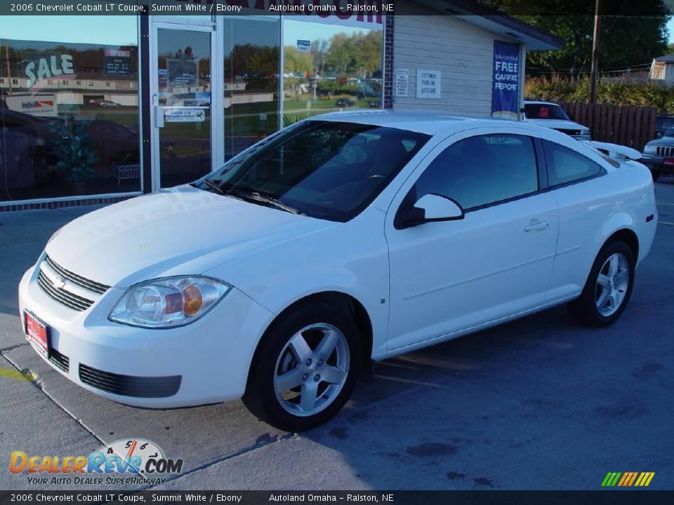 2006 Chevrolet Cobalt LT Coupe Summit White / Ebony Photo #3