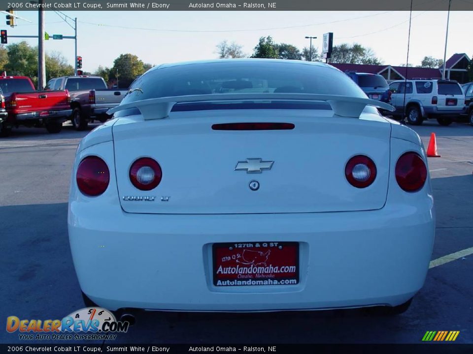 2006 Chevrolet Cobalt LT Coupe Summit White / Ebony Photo #6