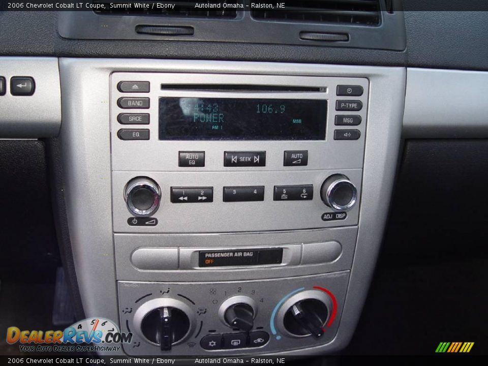 2006 Chevrolet Cobalt LT Coupe Summit White / Ebony Photo #11