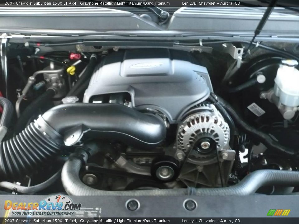 2007 Chevrolet Suburban 1500 LT 4x4 Graystone Metallic / Light Titanium/Dark Titanium Photo #23