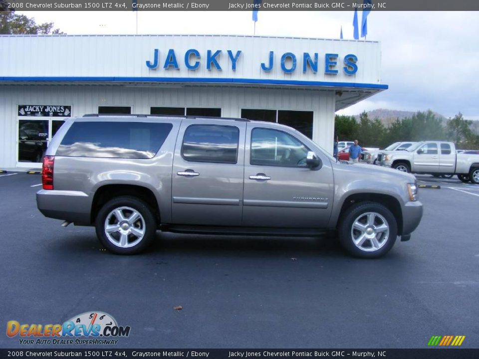 2008 Chevrolet Suburban 1500 LTZ 4x4 Graystone Metallic / Ebony Photo #1