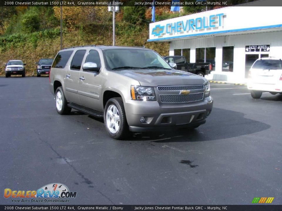2008 Chevrolet Suburban 1500 LTZ 4x4 Graystone Metallic / Ebony Photo #2