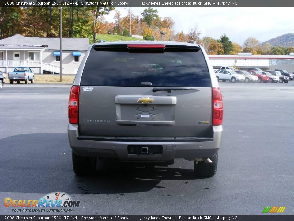 2008 Chevrolet Suburban 1500 LTZ 4x4 Graystone Metallic / Ebony Photo #7