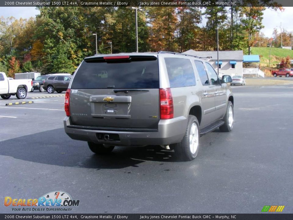 2008 Chevrolet Suburban 1500 LTZ 4x4 Graystone Metallic / Ebony Photo #8