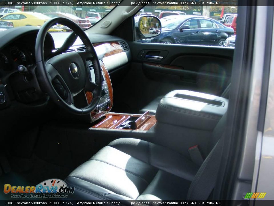 2008 Chevrolet Suburban 1500 LTZ 4x4 Graystone Metallic / Ebony Photo #9